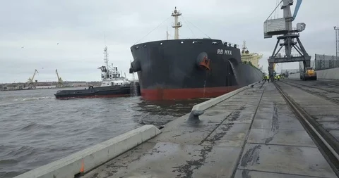 Tug boat Stock Footage 104083297