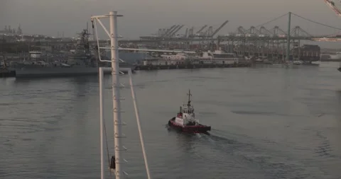 Tug Boat Stock Footage 134656392