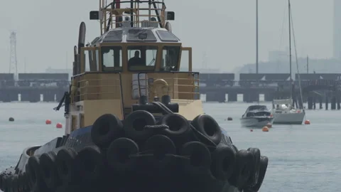 TUG BOAT Stock Footage 141719041