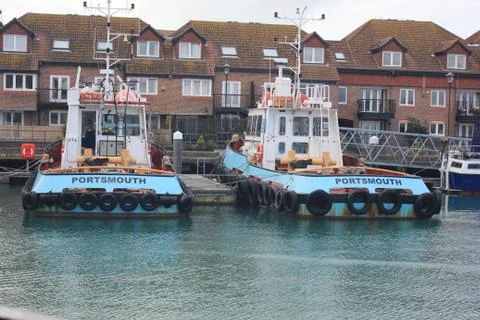 Tug boats Stock Photos