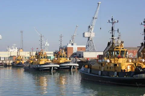 Tug boats Stock Photos