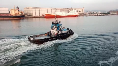 Tug Jupiter1 Video stock 253782290