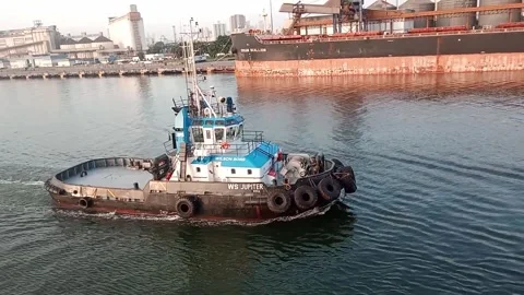 Tug Jupiter2 Stock Footage 253783223