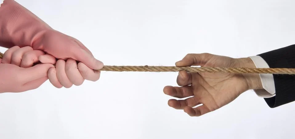 Tug of war Stock Photos