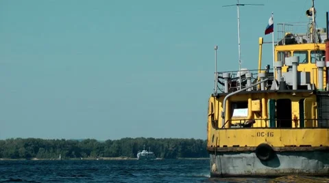 Tugboat Stock Footage 8549391