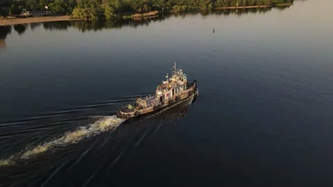 Tugboat 스톡 동영상 154767510
