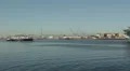 Tugboat Pushing Fuel Barge HD Footage