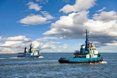 Tugboats Stock Photos