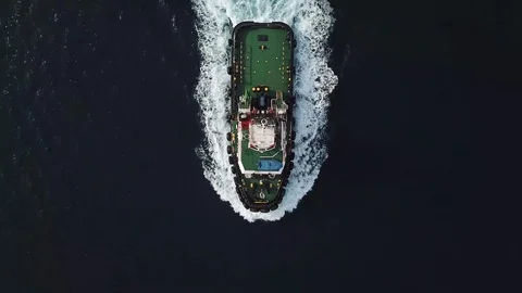 Tugs boat performance show [4] Stock Footage 119750418