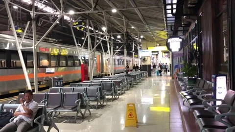 Tugu train station Stock Footage 310553757