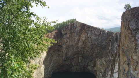 Tuimsky Proval 04 pan down Stock Footage 26160130