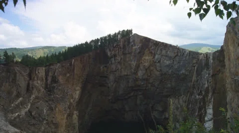 Tuimsky Proval 06 pan down Stock Footage 26158647