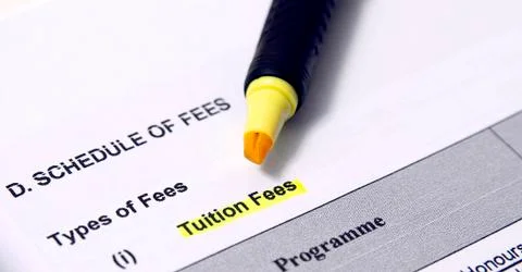 Tuition fee Stock Photos