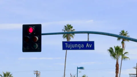 Tujunga Ave Sign Stock Footage 237843263