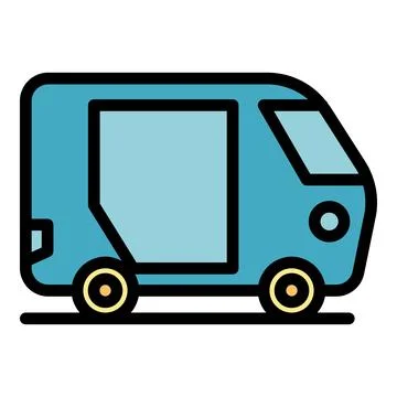 Tuk trishaw icon vector flat Stock Illustration