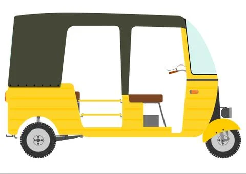 Tuk tuk Stock Illustration