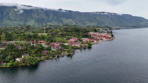 Tuktuk Samosir Video stock 314985049