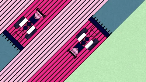 Tulip fields Video stock 304267003