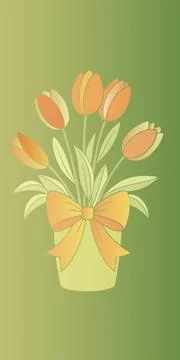 Tulip Harmony Stock Illustration