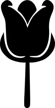 Tulip icon vector symbol design illustration Stock Illustration