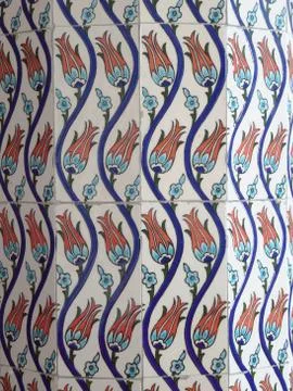 Tulip tiles Stock Photos