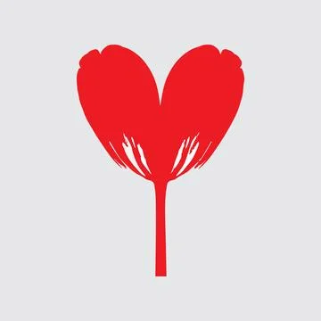 Tulip vector art design Stock Illustration