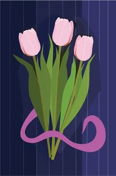 Tulips Stock Illustration