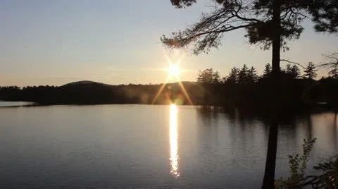 Tully Lake Timelapse 库存影片 18007422