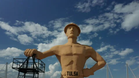 Tulsa Oklahoma landmark Stock Footage 171734883