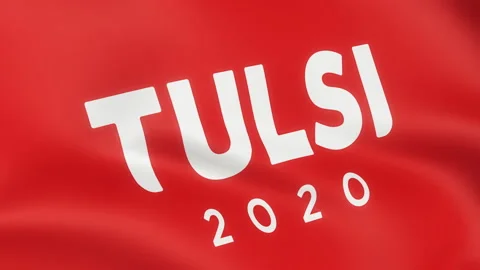 Tulsi Gabbard President 2020 Logo 4k Bac... | Stock Video | Pond5