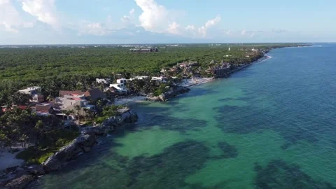 Tulum Aerial00168665 Stock Footage 331662615