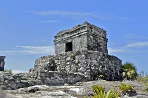 Tulum Mayan Ruin Timelapse 库存影片 8860830