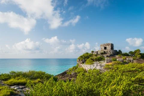 Tulum Ruins Stock Photos
