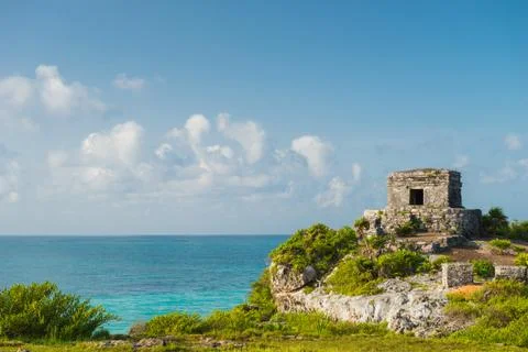 Tulum Ruins Stock Photos