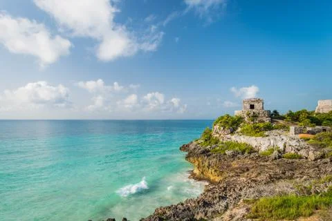 Tulum Ruins Stock Photos