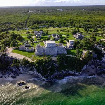 Tulum Ruins Foto stock