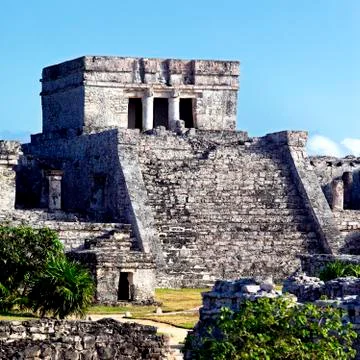 Tulum square Stock Photos