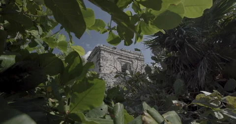 Tulum - Temple crawl in  스톡 동영상 240745113
