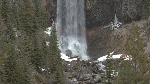 Tumalo Falls Stock Footage 88415563