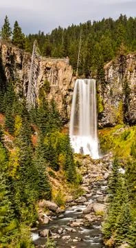 Tumalo Falls Stock Photos