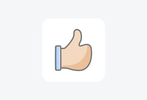 Tumb, work, fully editable vector fill icon Illustrazione stock