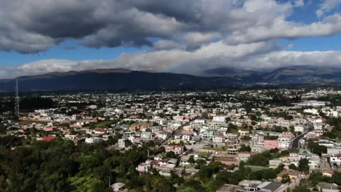 Tumbaco rainbow Stock Footage 164555306
