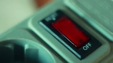 Tumbler Switch Stock Footage 25403168