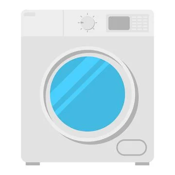 Tumbling box washing machine Stock Illustration
