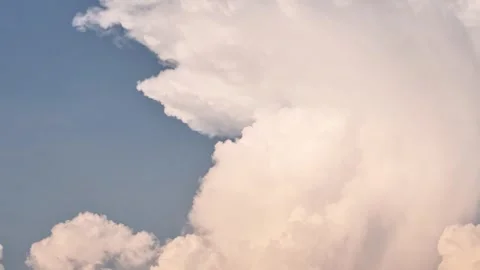 Tumbling clouds delay Stock Footage 283062138
