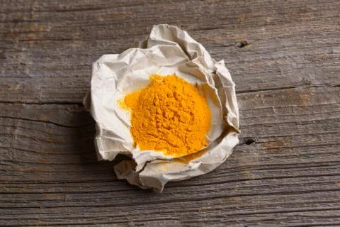 Tumeric powder Stock Photos