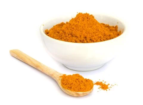 Tumeric   powder. Stock Photos