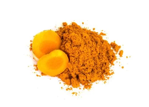 Tumeric   powder. Stock Photos