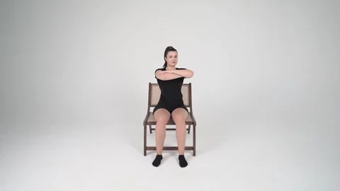 Tummy Twists Stock Footage 314195107