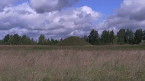 Tumulus Stock Footage 10758617